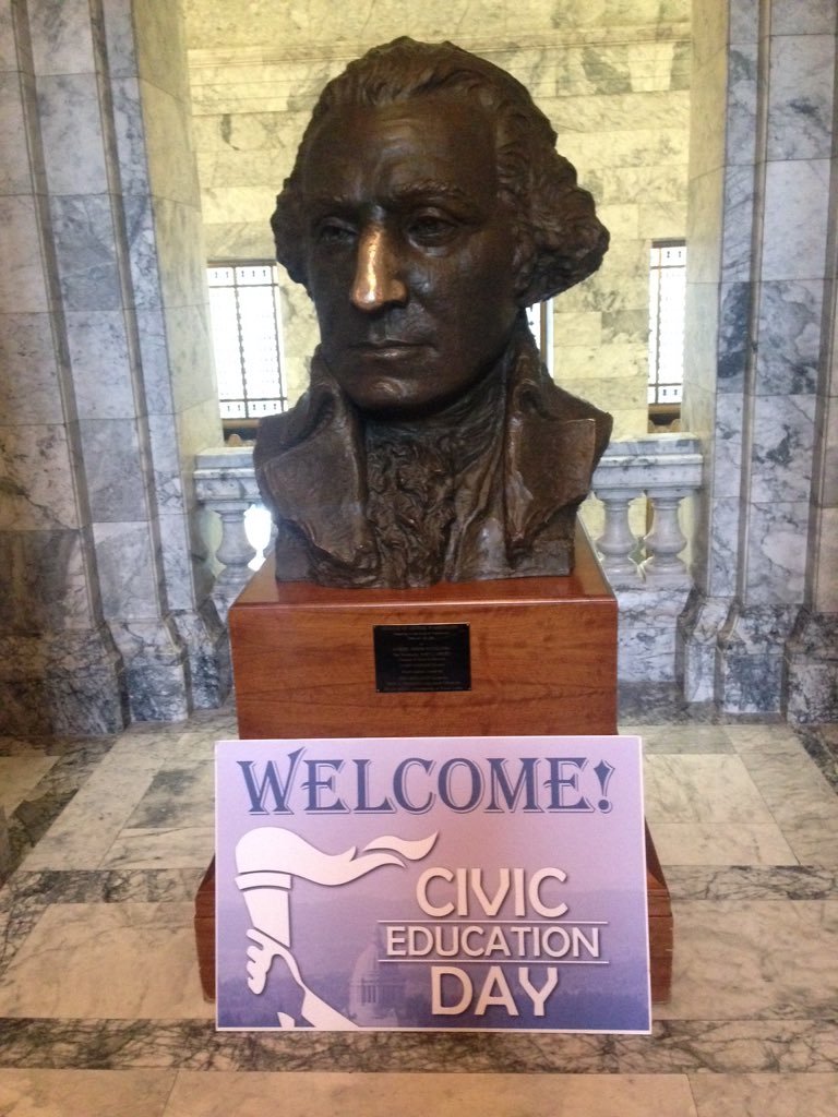 WACampusCompact's tweet photo. Excited to be tabling at #waleg for civic education day w/ @WWU Munro Institute! #CivicsWA https://t.co/HtV5khlpyW