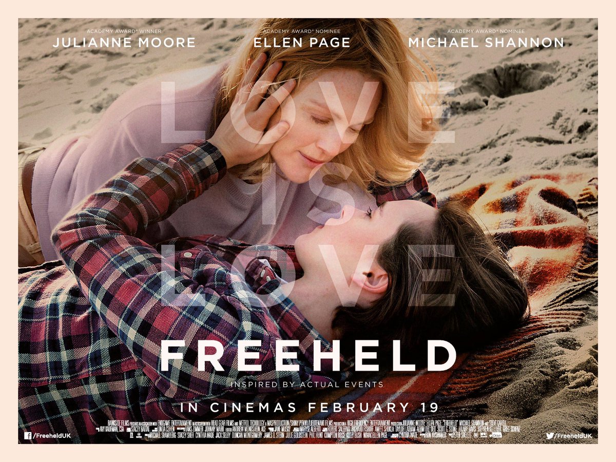 rucomingout's tweet photo. Win @FreeheldUK on DVD feat. @EllenPage &amp; @_juliannemoore in cinemas Feb 19 &amp; on DVD Feb 22. RT &amp; follow to enter!! https://t.co/DQkTqI909E