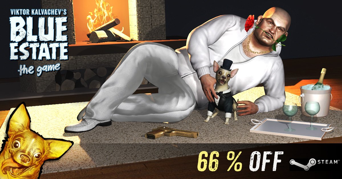 BlueEstateGame's tweet image. The Boss is in a good mood since #ValentinesDay! Blue Estate is 66% off on #Steam! 
bit.ly/BlueEstateStea…