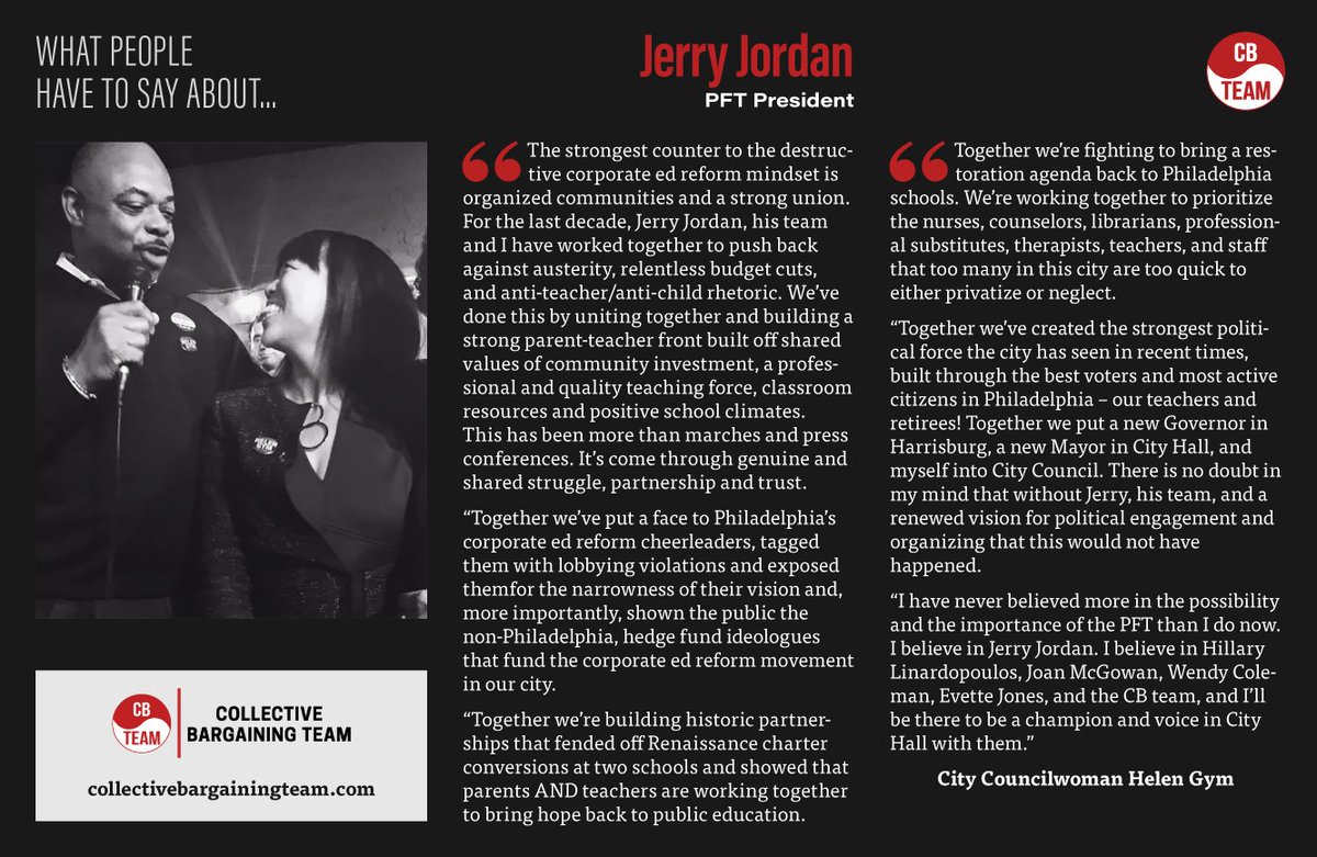 CBTeamCaucus's tweet photo. .@HelenGymAtLarge on her experience working with @jerrytjordan &amp; the team. Awesome advocates for #phled. https://t.co/2kVndyuuMv