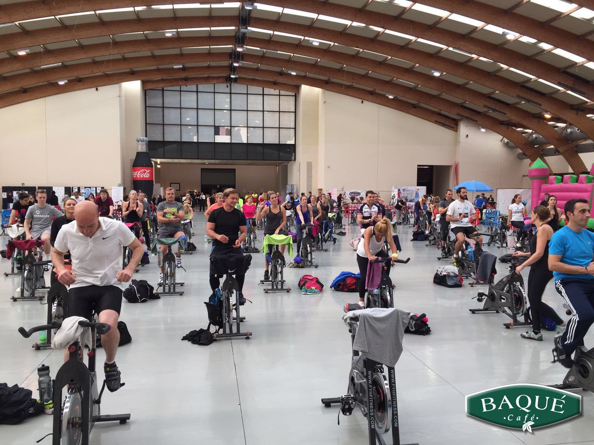CafeBaque's tweet photo. Este finde hemos pedaleado sin parar! 24h solidarias para recaudar fondos para AECC Marbella y Objetivo Diagnostico! https://t.co/3H1GcL61YP