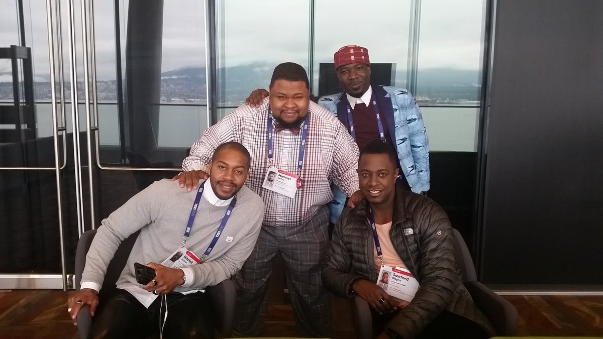 KosherSoul's tweet photo. My Brothers #TED2016 #tedfellow @BlitzAmbassador @MitchSJackson @noshun https://t.co/PqUN2L9zbO