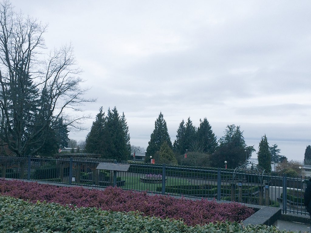 wendy_johnson's tweet photo. It's a cloudy #MillionDollarView on the #ubctour What a #beautiful campus! https://t.co/P1Sns7h8J8