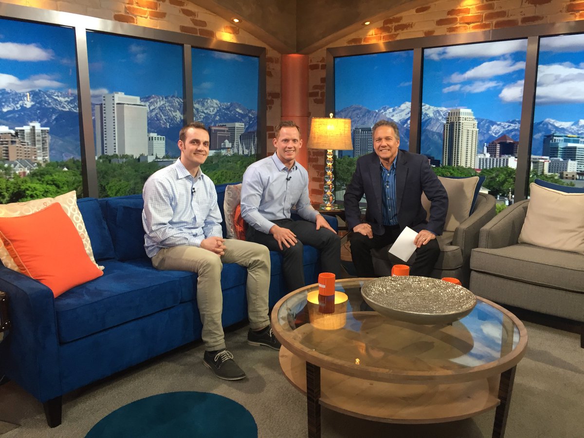 ChillinApp's tweet image. Just got done filing a segment for The Place on Fox 13 today.