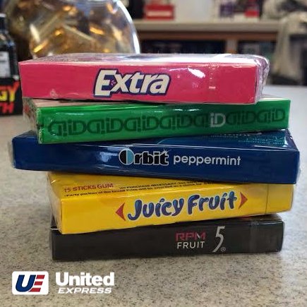 UE_Fuel's tweet photo. It’s #NationalChewingGumDay. Stop by UE to pick up your favorite chewing choice! What is your go-to gum? https://t.co/qPCvTM98K2