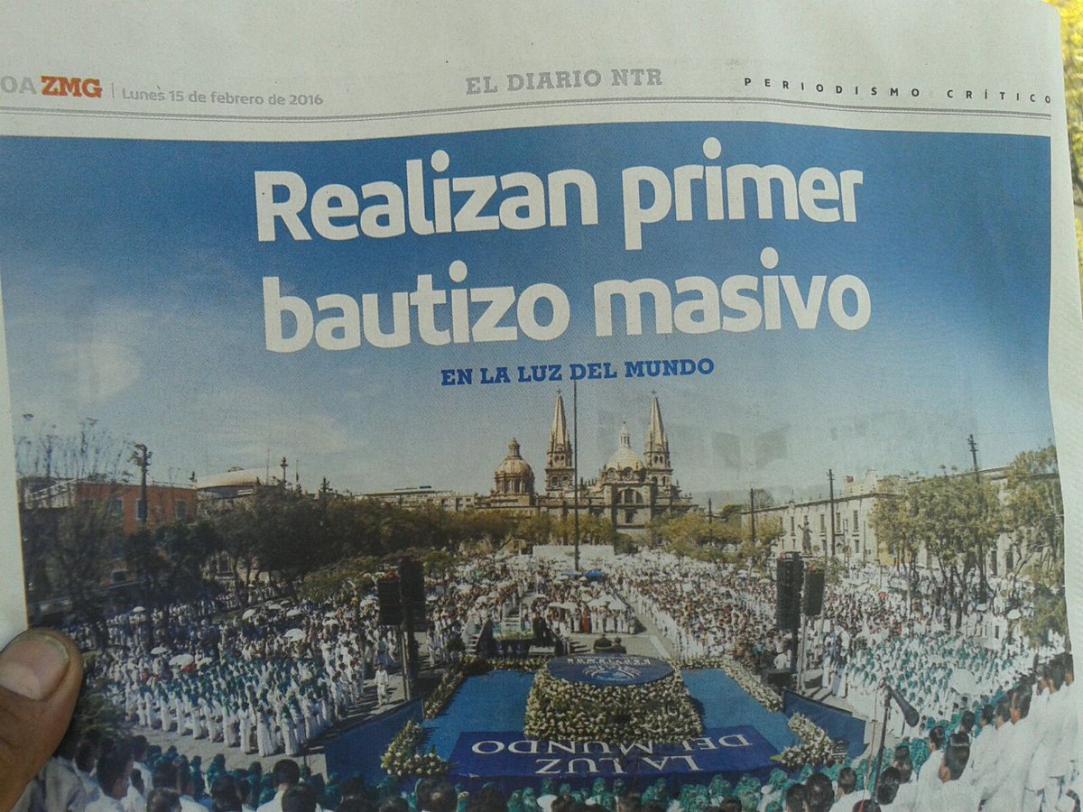 AidaSalasSanch2's tweet photo. Recuerdo hermoso el día de ayer.#LdmBautismos #SoyLuzdelMundo https://t.co/J7TRse2uma