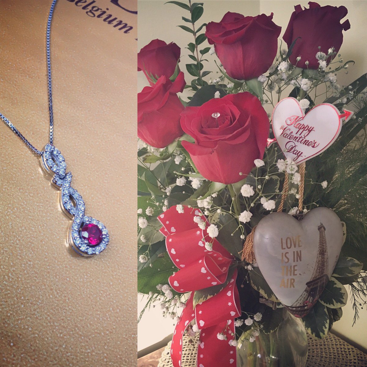 Mallolipop's tweet photo. Ruby and diamonds. A girls best friend #spoiled #vday #diamonds #Ruby #shiny https://t.co/fmyTKwIBAD