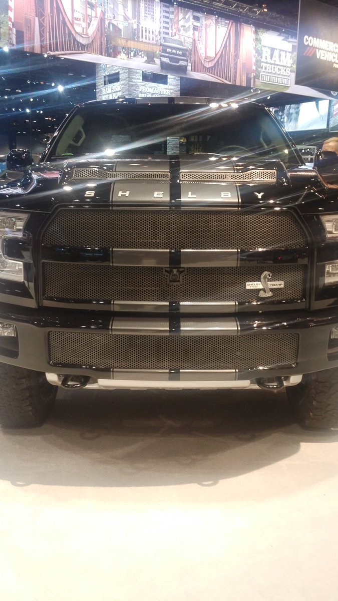 KrysGetMeWetta's tweet photo. #ChicagoAutoShow #FirstLook @Ford @shelbyamerican https://t.co/ddvxfCRfpn