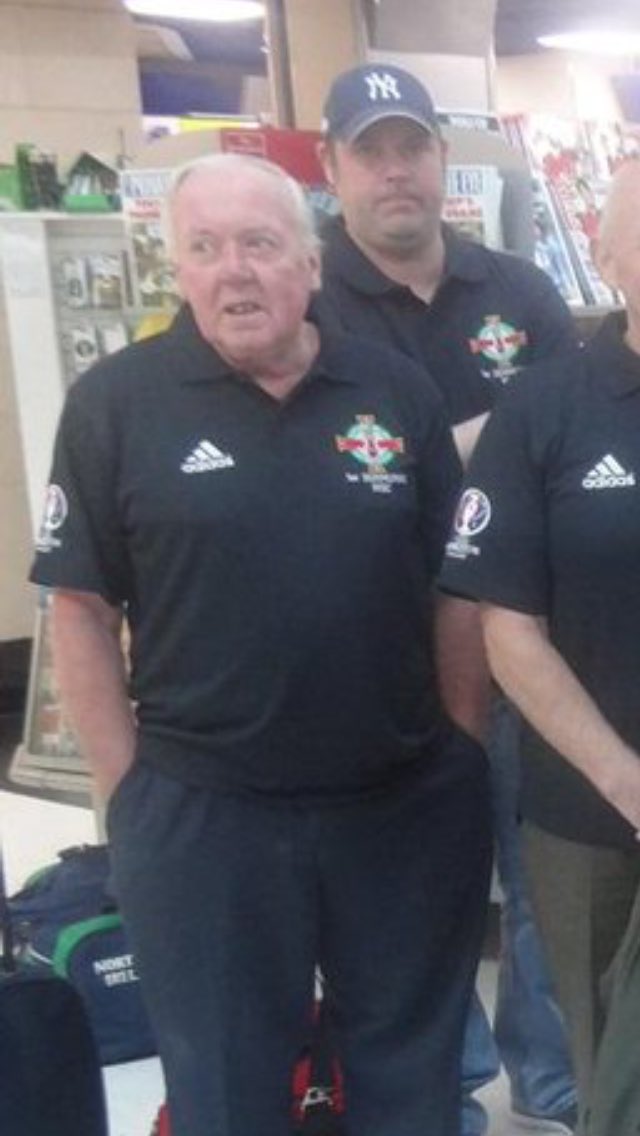TaggartJoel's tweet image. RIP Uncle Alex. He loved following NI. So pleased he got to see them qualify. Sad he won't get to see them in France