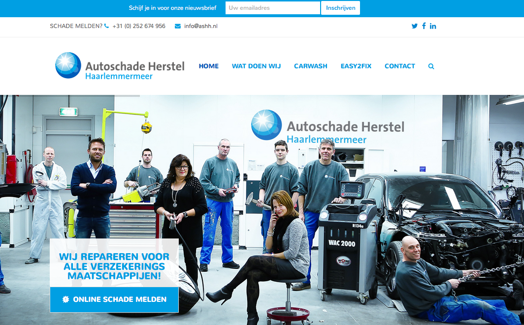 TROTS, onze nieuwe website staat live! Geschikt voor mobiel en tablet. Nieuwsgierig? Kijk op autoschadehaarlemmermeer.nl