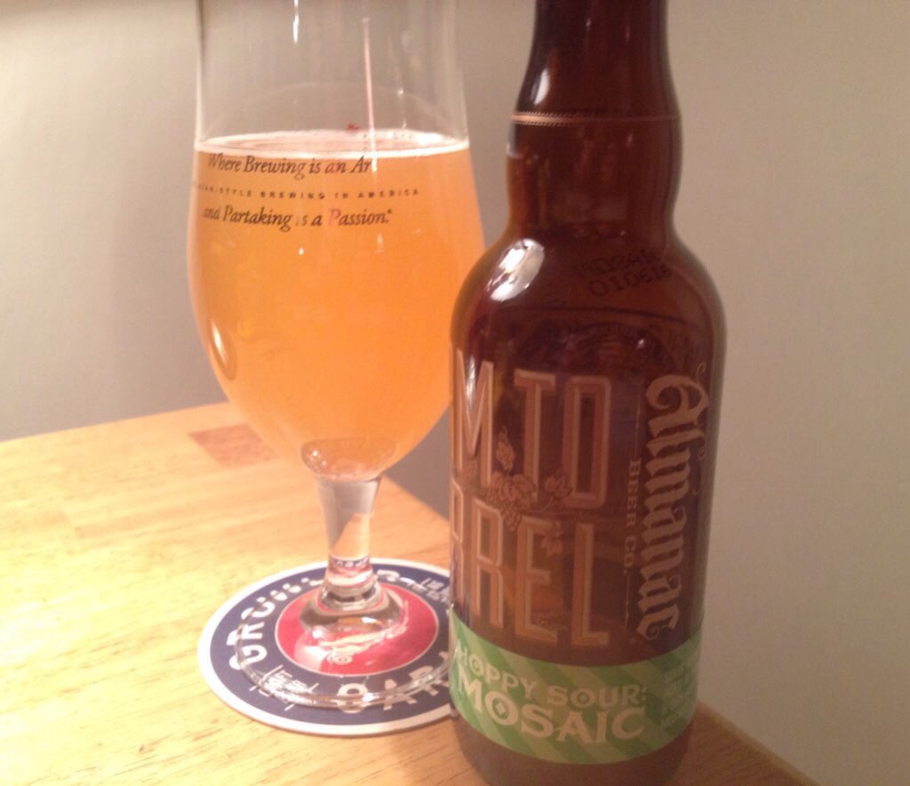 GrowlerGarageVT's tweet photo. We also still have a lovely assortment of @AlmanacBeer on hand, including the delicate and funky Hoppy Sour Mosaic! https://t.co/q0U1pHDjaV
