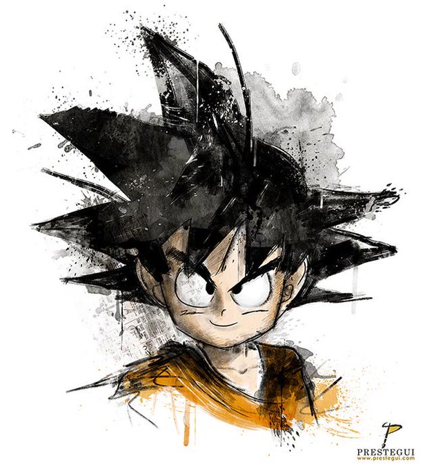 Goten Dragon ball z - Desenho de gotenksssj - Gartic