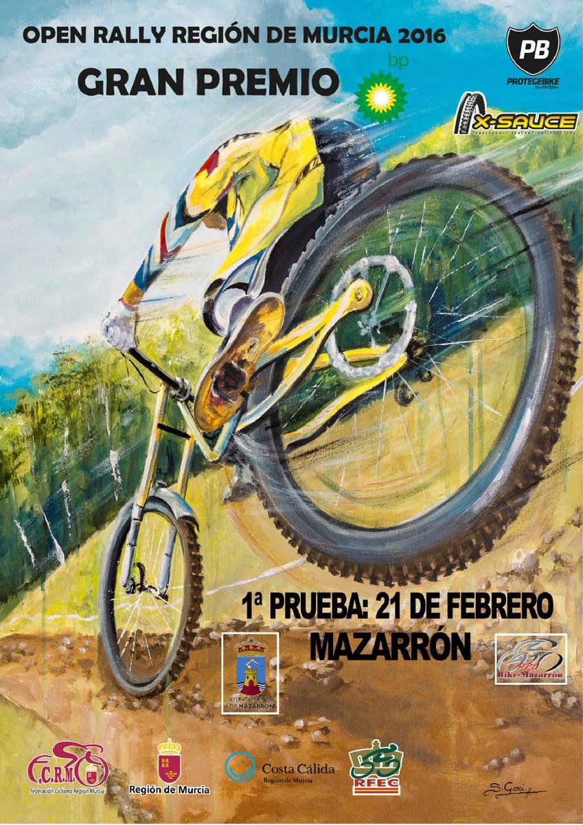 Este domingo estrenamos año en la prueba de Mazarrón del Open de Rally de @MurciaCiclismo. Nos vemos en Bolnuevo.