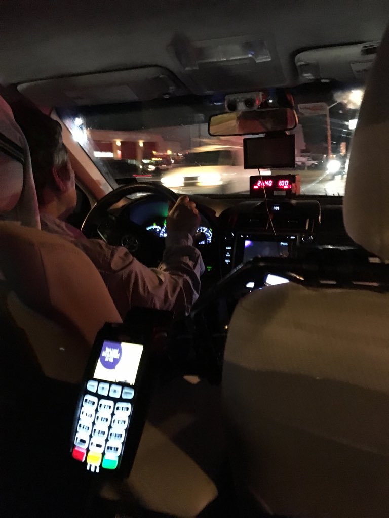 jontschanz's tweet photo. @KinfolkWP @Fisack this is me, in my cab, on the way https://t.co/uRj9bs9SAp
