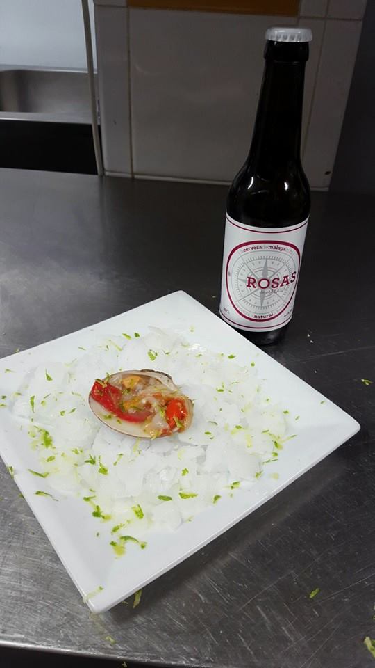 Concha fina con aire de Margarita y <a href="/RosasDeMalaga/">Rosas de Málaga</a> Un placer bien maridado.<a href="/DeTapasPor/">De Tapas por...</a> <a href="/BenalmadenaTapa/">TapeoBenalmádena</a> #benalmadena