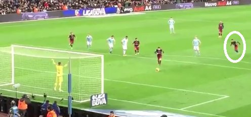 TheClubPark's tweet photo. Another angle of Messi's penalty shows it was meant for Neymar NOT Suarez! Watch: https://t.co/o6dBxqnuRu https://t.co/3ZAWtCyTEw