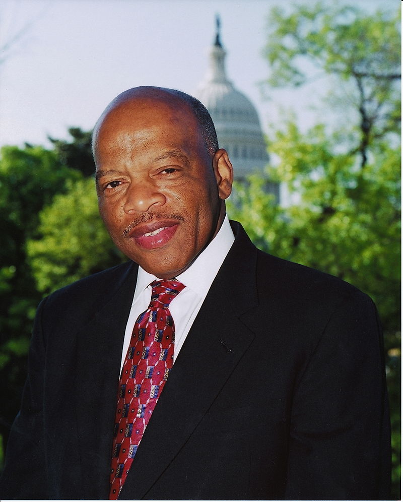 stylishbrother's tweet photo. Happy Birthday Representative John Lewis (@repjohnlewis)! Thank you for your service. May God bless you. https://t.co/5lrZXKJ4GM