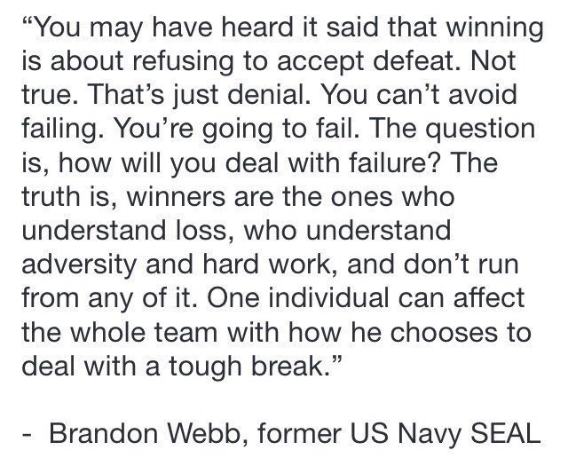 You WILL fail - it's how you handle it that will make ALL the difference - #perseverence