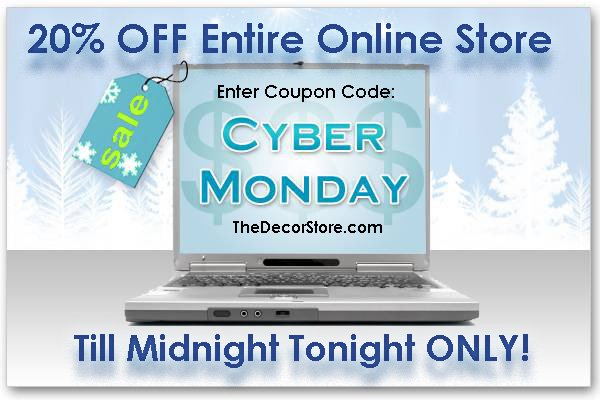 ShopDecorStore's tweet photo. https://t.co/pwySyhPE6h 20% entire online store! Till midnight tonight only! https://t.co/B1zo3ofFWo