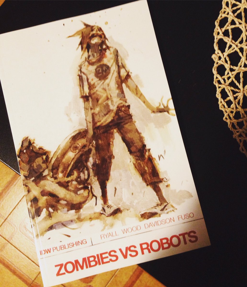 antonio_fuso's tweet photo. #ZombiesVsRobots #tp comps in the postbox, today! @chris_ryall @RealAshleyWood @stefano_simeone @IDWPublishing https://t.co/09jvXkG33N