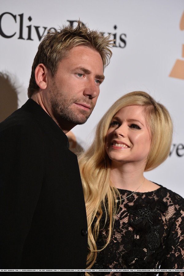 thekittyavril's tweet photo. #Chavril is so cute, so lovely. @AvrilLavigne and Chad Kroeger at the Pre Grammy party last night in LA. 💏💓 https://t.co/kMxhoHLQ5Q
