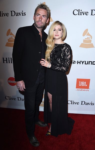 thekittyavril's tweet photo. #Chavril is so cute, so lovely. @AvrilLavigne and Chad Kroeger at the Pre Grammy party last night in LA. 💏💓 https://t.co/kMxhoHLQ5Q