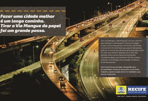 Prefeitura estreia campanha da Via Mangue. Saiba mais na coluna de Seabra Neto! bit.ly/1QhqvxJ