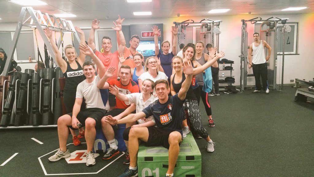 robholbrookfc's tweet photo. Great Hiit class, with myself and Brooke joining in! Members loved a good treadmill push. @BHLiveActive #Queenspark https://t.co/CbbzcjU5BA