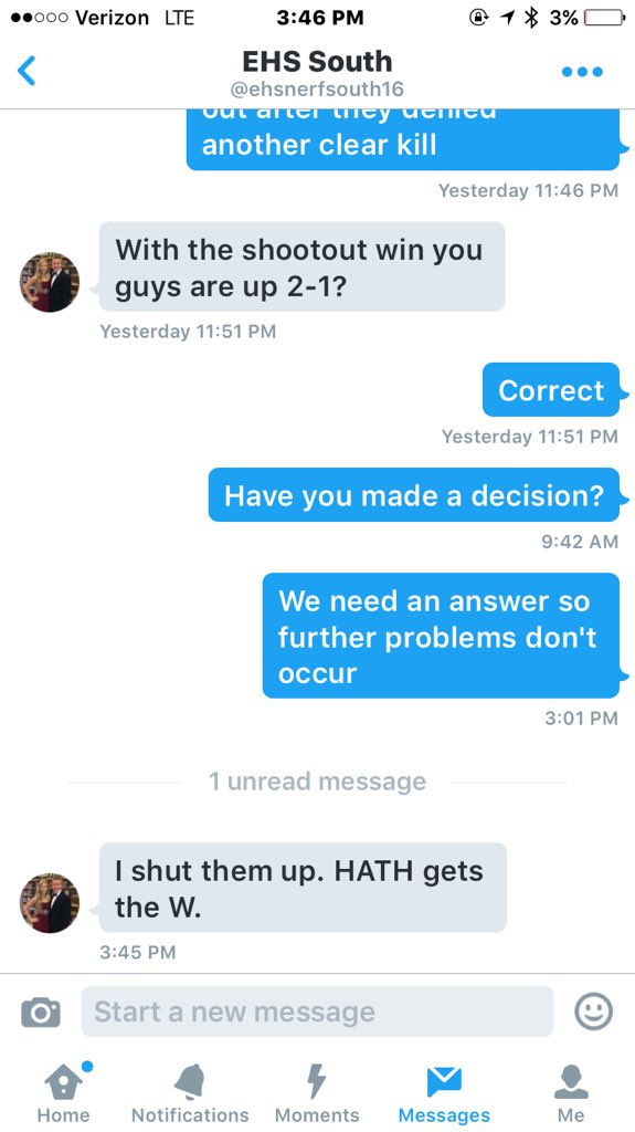 hopper_hotcakes's tweet photo. @AnchormenNerf are straight scumbags. Couldn't cheat us out of the W tho😝 #3-2 https://t.co/IygrMZ7yqg