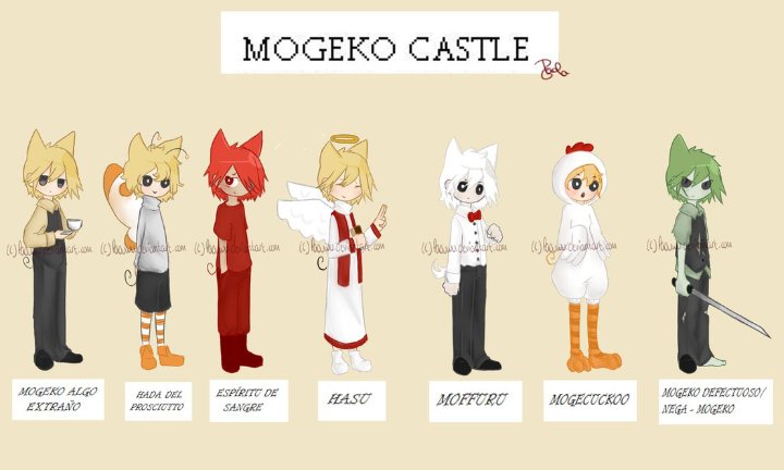 BlueLife_YT's tweet photo. Los 7 mogekos especiales en #MogekoCastle https://t.co/6bSx2BgNvj