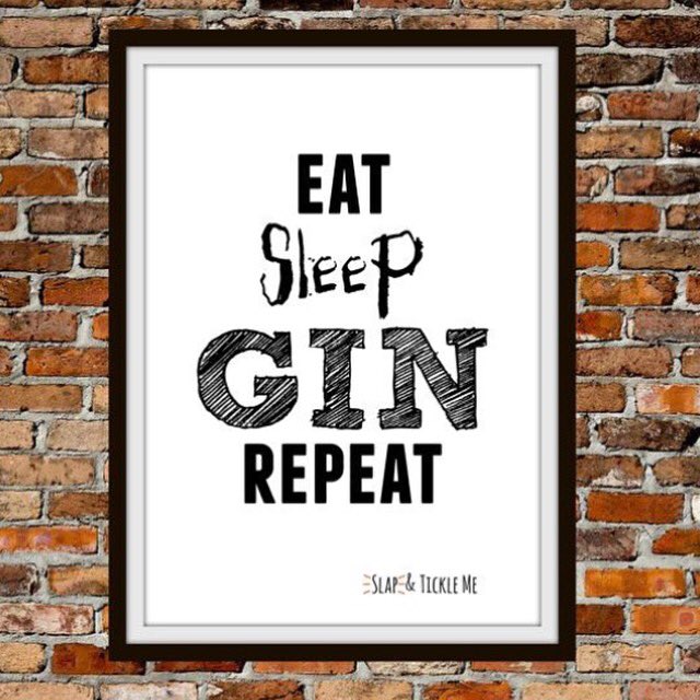 Now this is a routine we can deal with! #gin #ginandtonic