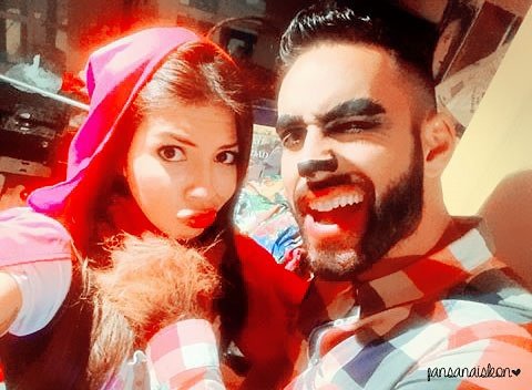 FansAnaisLeon_'s tweet photo. Yo el lobo de tu cuento y tu la caperucita del mio ... ❤🐺🍒 @anaisuky2 #Love #BeHappy #RataCamboyana https://t.co/iBNgMhjKcf