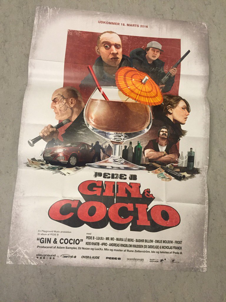 Pede B on Twitter: "Skal indramme en Gin & Cocio plakat (i A1) i morgen.  Hvor får jeg sådan en ramme til fornuftig pris? #twitterhjerne  https://t.co/Azlw4NLEym" / Twitter