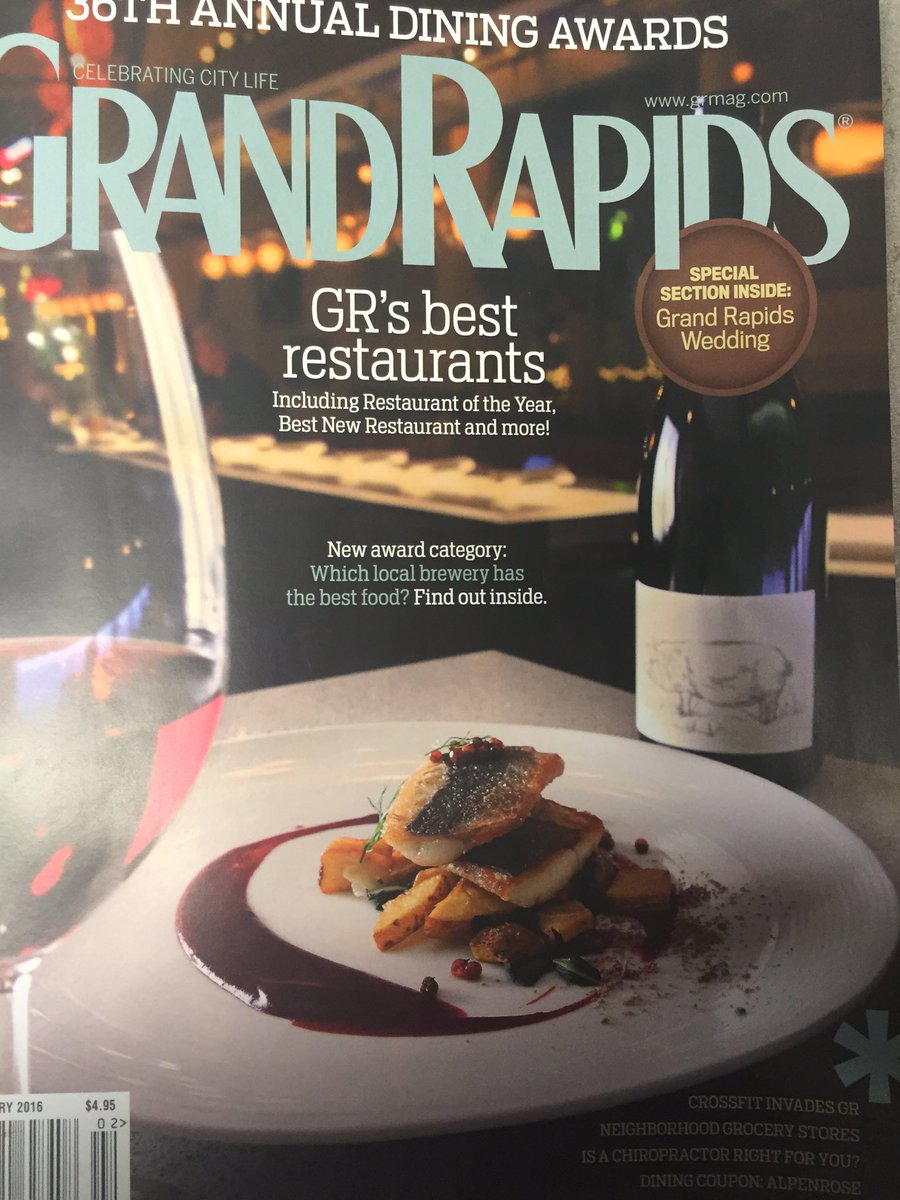 Delighted to be recognized as a LOCAL GEM in this months edition of Grand Rapids Magazine!  #localflavor