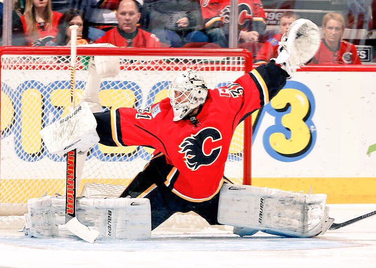Rayner_JJ's tweet photo. That sucked seeing #Ramo hobble into the Saddledome #GetBetterQuickly #GTR https://t.co/NjfGIfoB1a