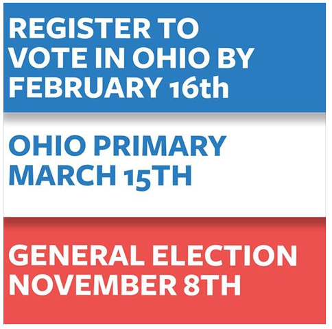 WileyforOhio's tweet photo. Tomorrow is the last day to register to #Vote in the #OhioPrimary.  Register to vote and make your voice heard. https://t.co/I4UyGzqCv8