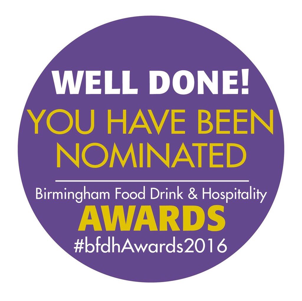 Well done! <a href="/LukeTipping1/">Luke Tipping</a> you have been nominated for 'Best Chef' <a href="/BfdhAwards/">The BFDH Awards</a> Goodluck! #bfdhAwards2016