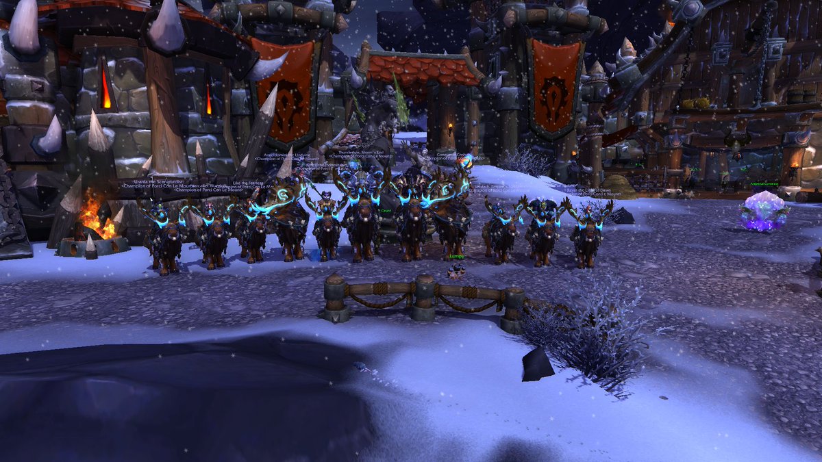 Capitandestro's tweet photo. BELLA LA MOUNT! #Coshuk #Warcraft #MyPersonalCoshuk https://t.co/AZ80D54MZL