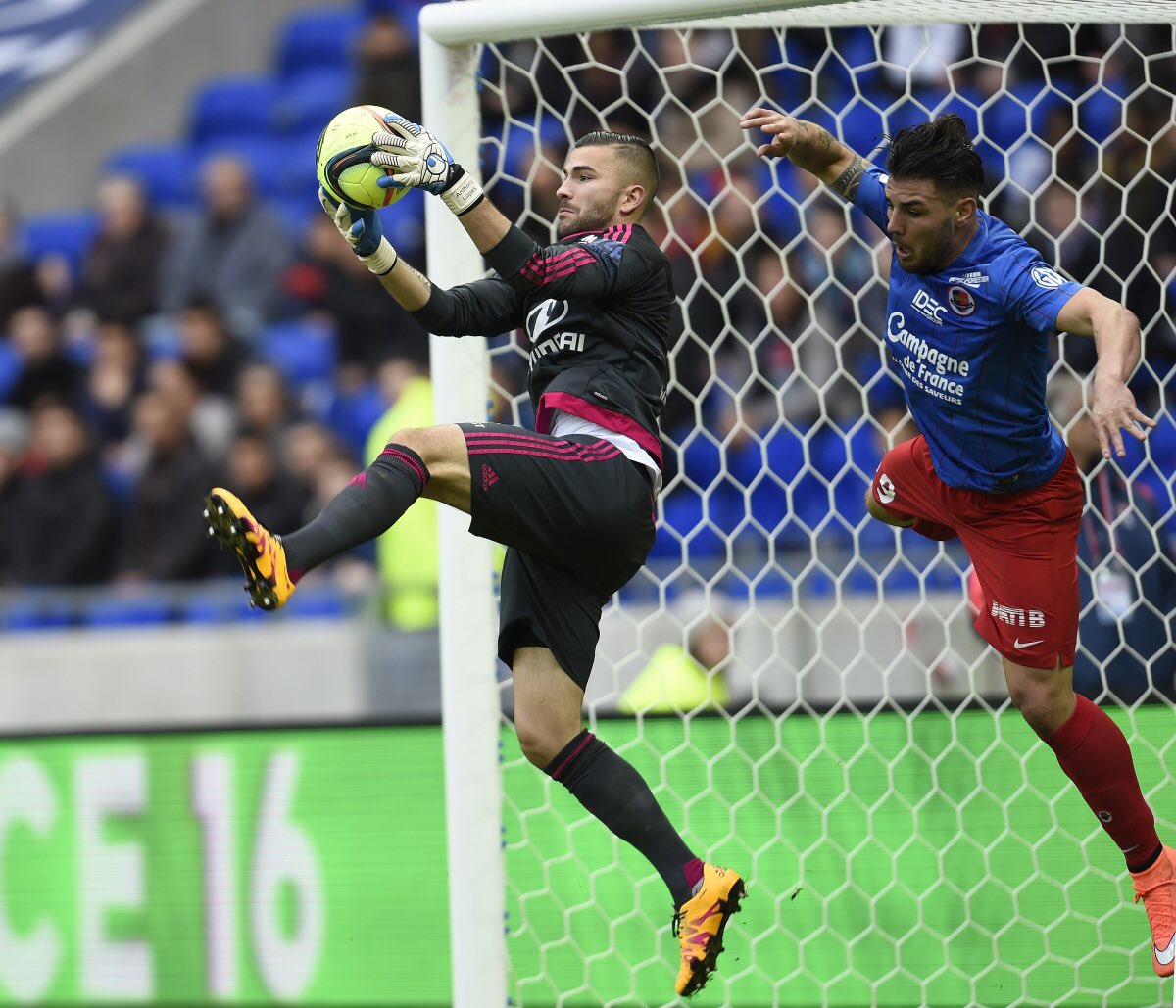 AurelKillmonger's tweet photo. #AnthonyLopes #100èmeEnLigue1 #OLSMC #TeamOL🔴🔵 https://t.co/P6slLz0kyu
