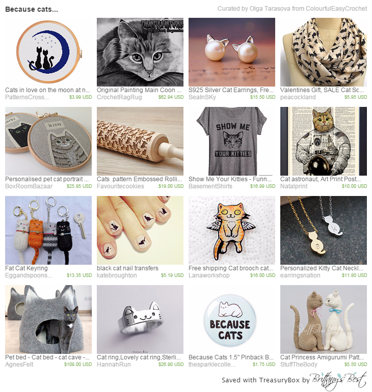 ColorEasyCroche's tweet photo. Because cats... by Olga Tarasova https://t.co/8IyQ6VslKk via @Etsy https://t.co/b6L4MZ6nSS