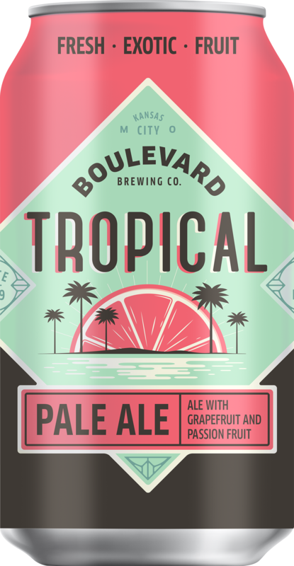 Boulevard_Beer's tweet photo. We’re excited to share that Tropical Pale Ale will join our year-round lineup this spring! https://t.co/yQunae0LyO https://t.co/skOmFAIH3K