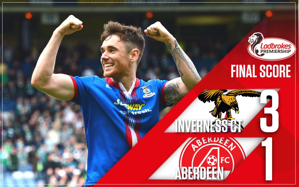 Ladbrokes's tweet image. Tansey was set to join Aberdeen last month, now he scores against them as Inverness halt the Dons title run #ITCFC