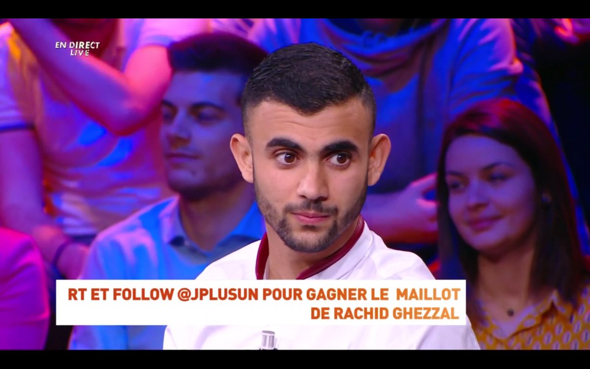 KingOfZeDay's tweet image. "Je regarde les championnats français et étrangers dès que j'ai l'occasion."
Rachid Ghezzal dans #Jplus1
