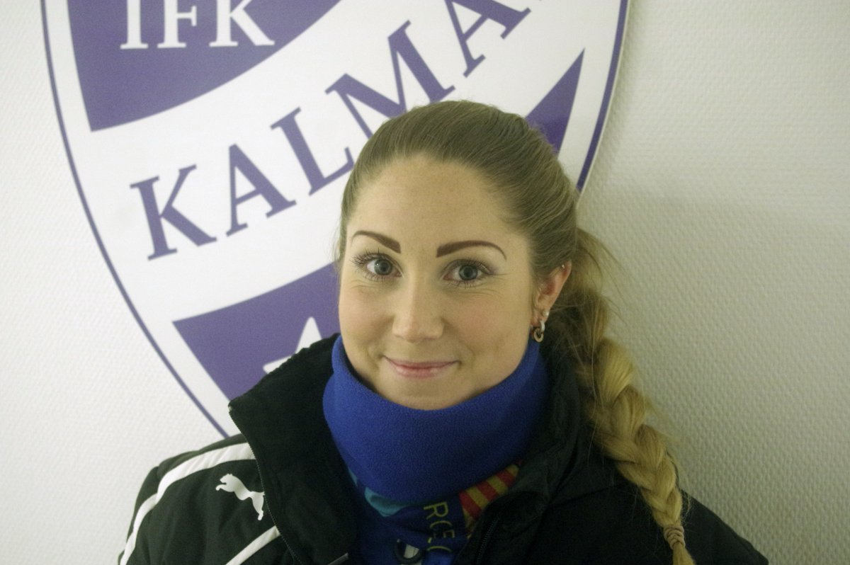 ifk_kalmar's tweet photo. She´s back...Amanda Fredriksson gjorde sin första fotbollsträning på fyra månader. Bäva månde Elitettans backar. https://t.co/3BiDoyQ6Gn