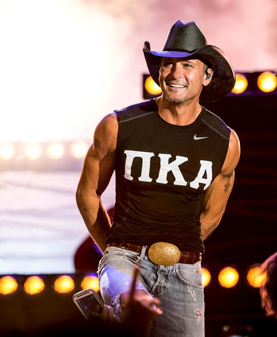 PiKappaAlpha's tweet image. Best of luck to Brother @TheTimMcGraw at @TheGRAMMYs tonight with his nomination for Best Country Song.