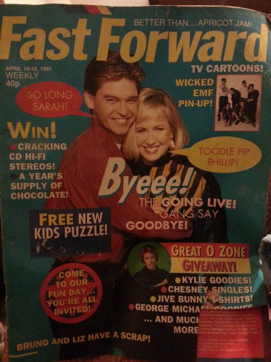 Uncovered this hiding in a box of my old things <a href="/Schofe/">Phillip Schofield</a> #goinglive #blastfromthepast