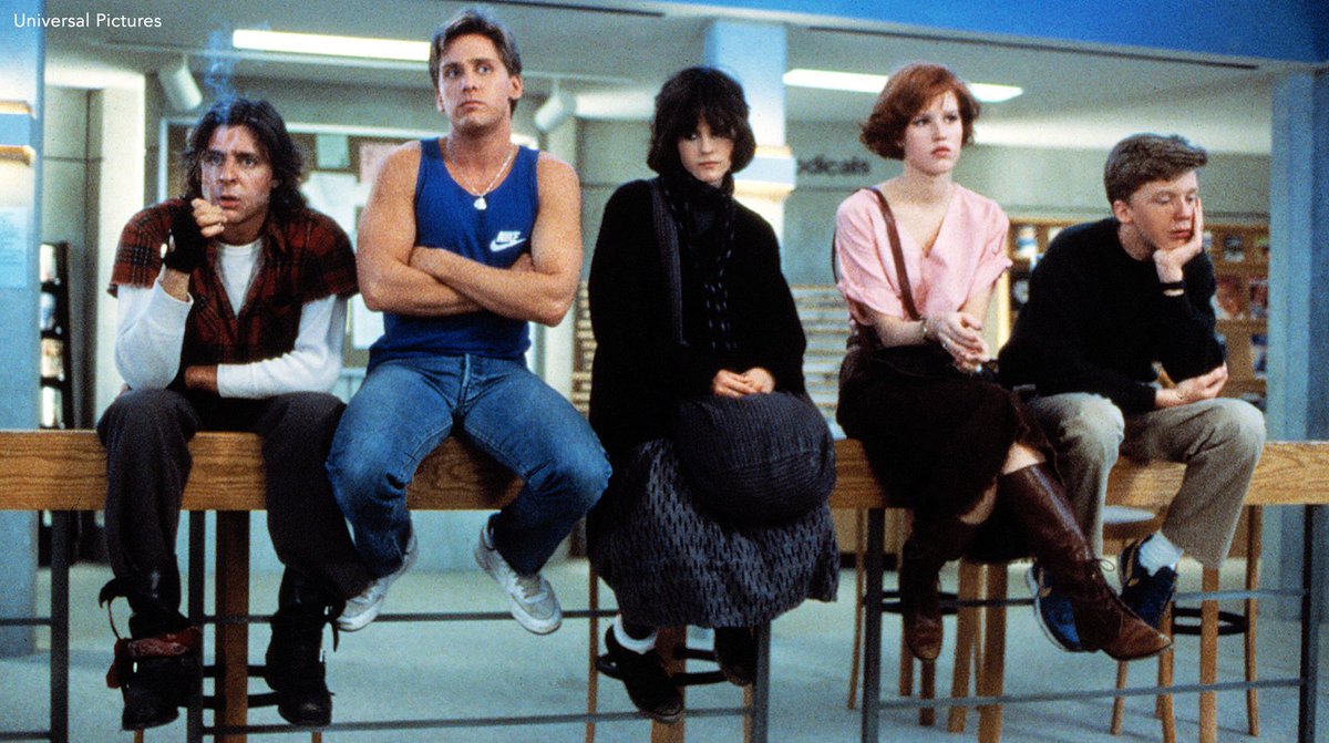 GMA's tweet photo. 'The Breakfast Club' first premiered on this day 31-years ago.

🎶 Don't you, forget about me. 🎶 https://t.co/vGmjNXKeoo