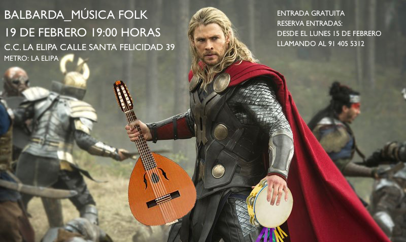 balbarda's tweet photo. Tocamos en La Elipa. Este viernes 19 de febrero a las 19 horas. #folk https://t.co/vJSpjfZSu5