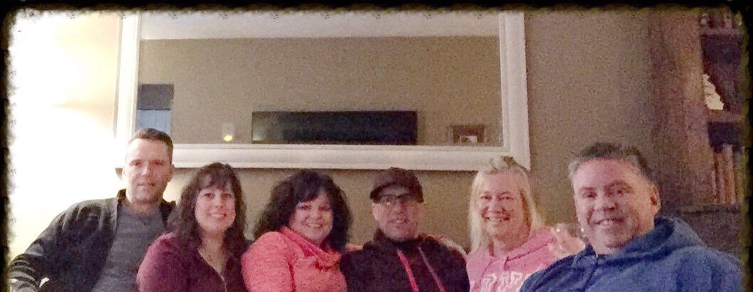 debistrongman's tweet photo. When your kids are too busy for you, and this becomes your "family day" family photo...LOVE ❤️🍺🍷 https://t.co/QHCpDXCQZY