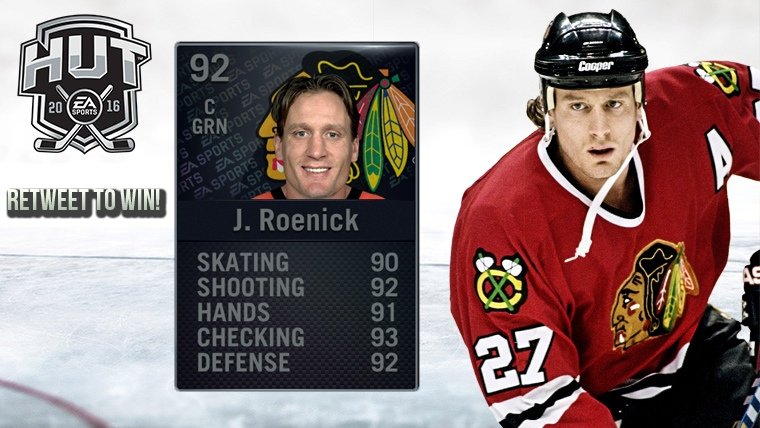 DontBeSaad20's tweet photo. RT to have a chance to win @EASPORTSNHL #HUT Legend Jeremy Roenick! https://t.co/30dm5QQQMM